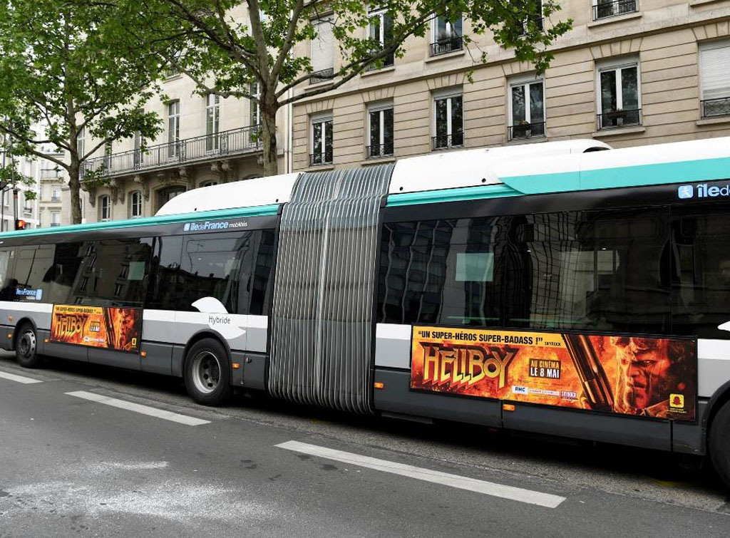 publicité sur les transports publics en France