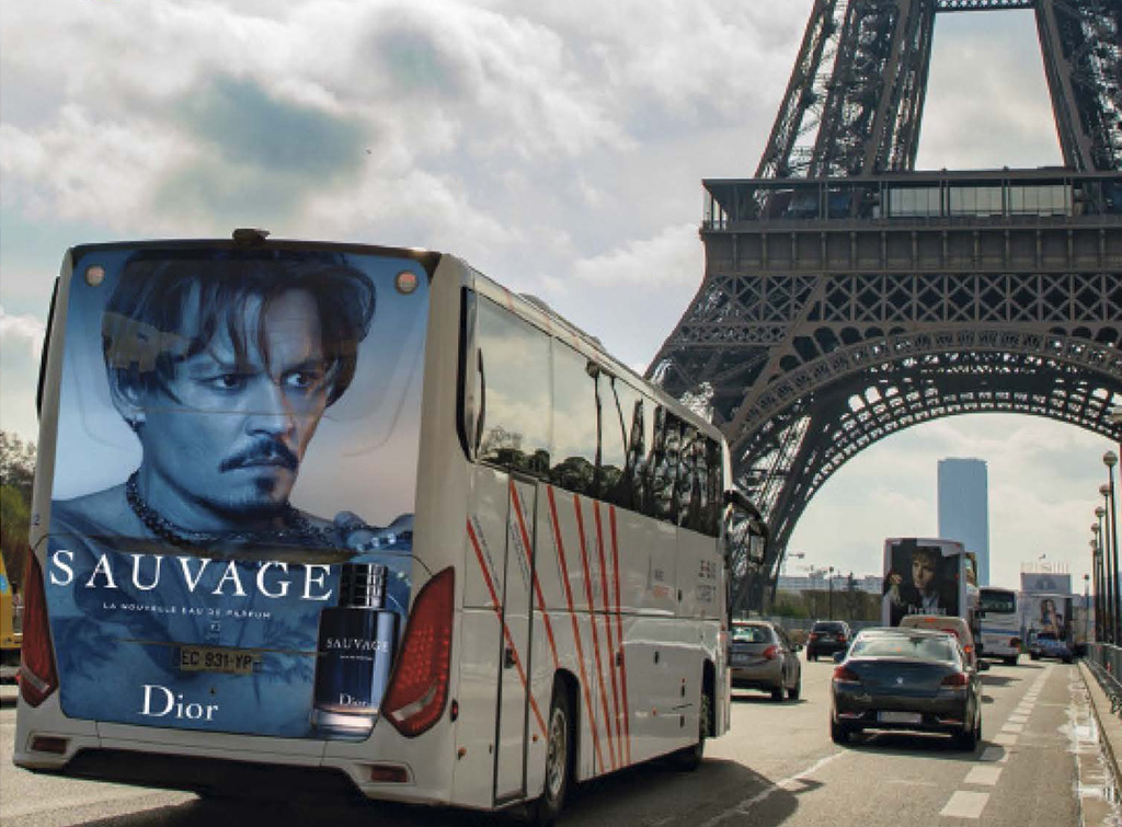 publicité sur les transports publics en France