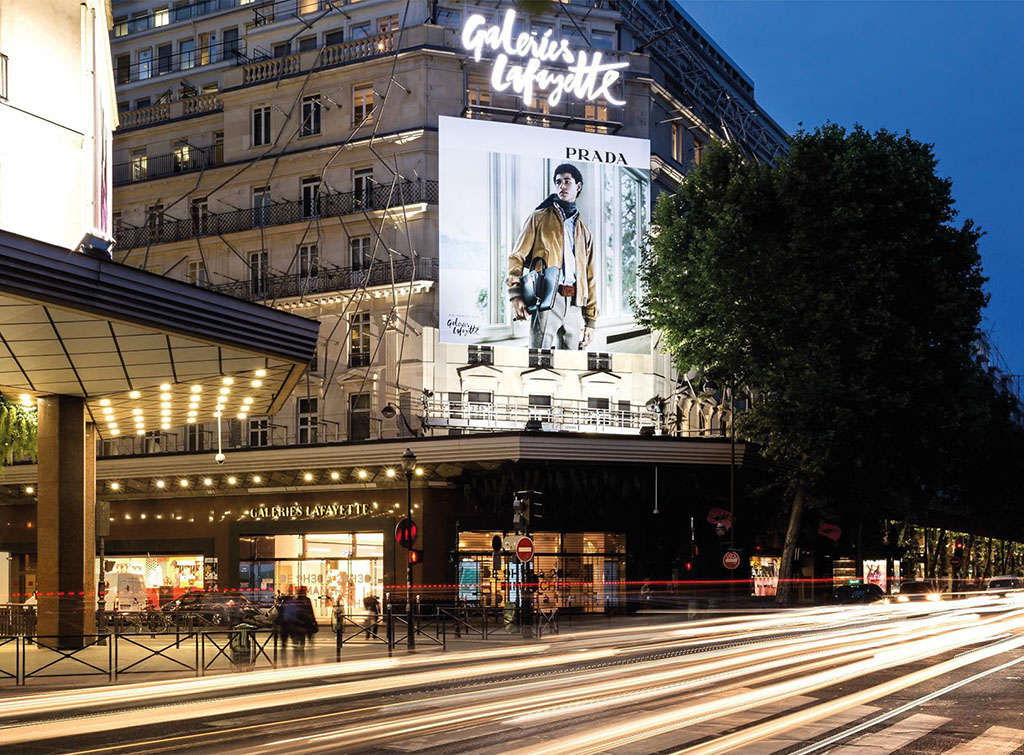 Paris Galeries Lafayette - banner Maxi
