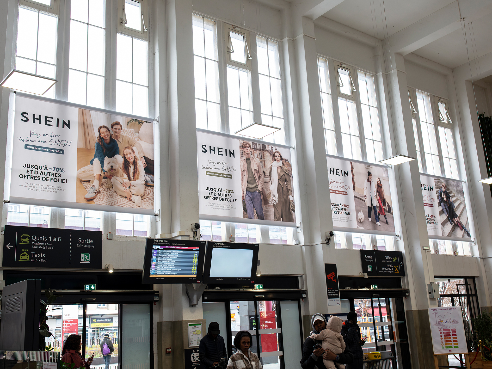 europe france systèmes publicitaires gares network banner